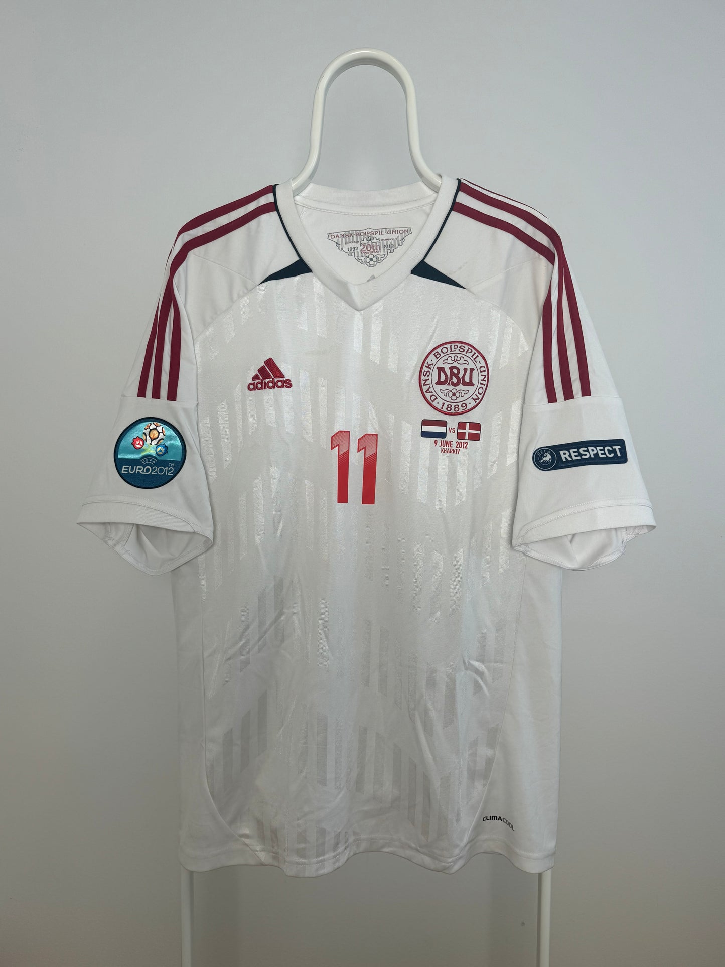 Nicklas Bendtner - Danmark 2012. Str XL