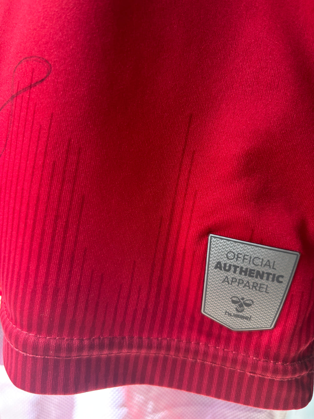 Thuisshirt - Denemarken 2021/22 - Gesigneerd - Maat Kids S