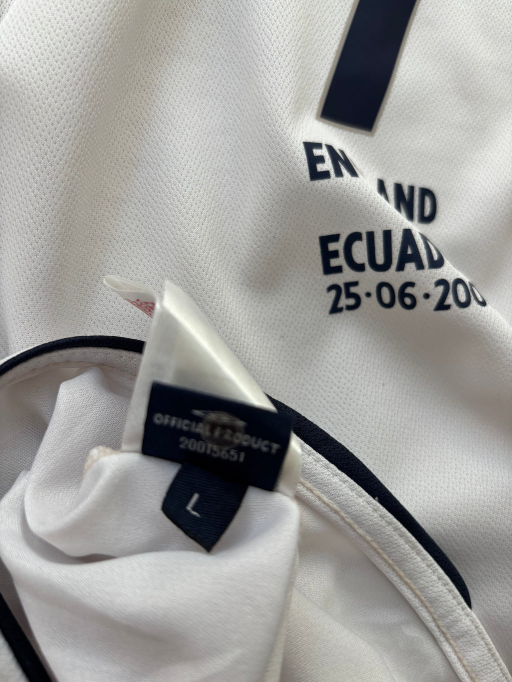 Beckham - England 2006 FIFA World Cup – Original Vintage Fanversion - Str. L
