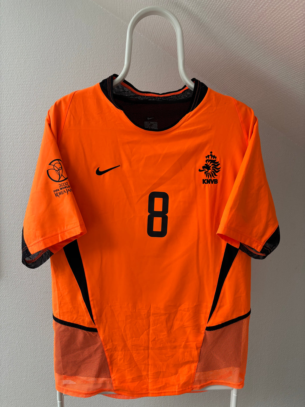 Davids Nederland 2002 Voetbalshirt - Vintage Player Issue Maat S