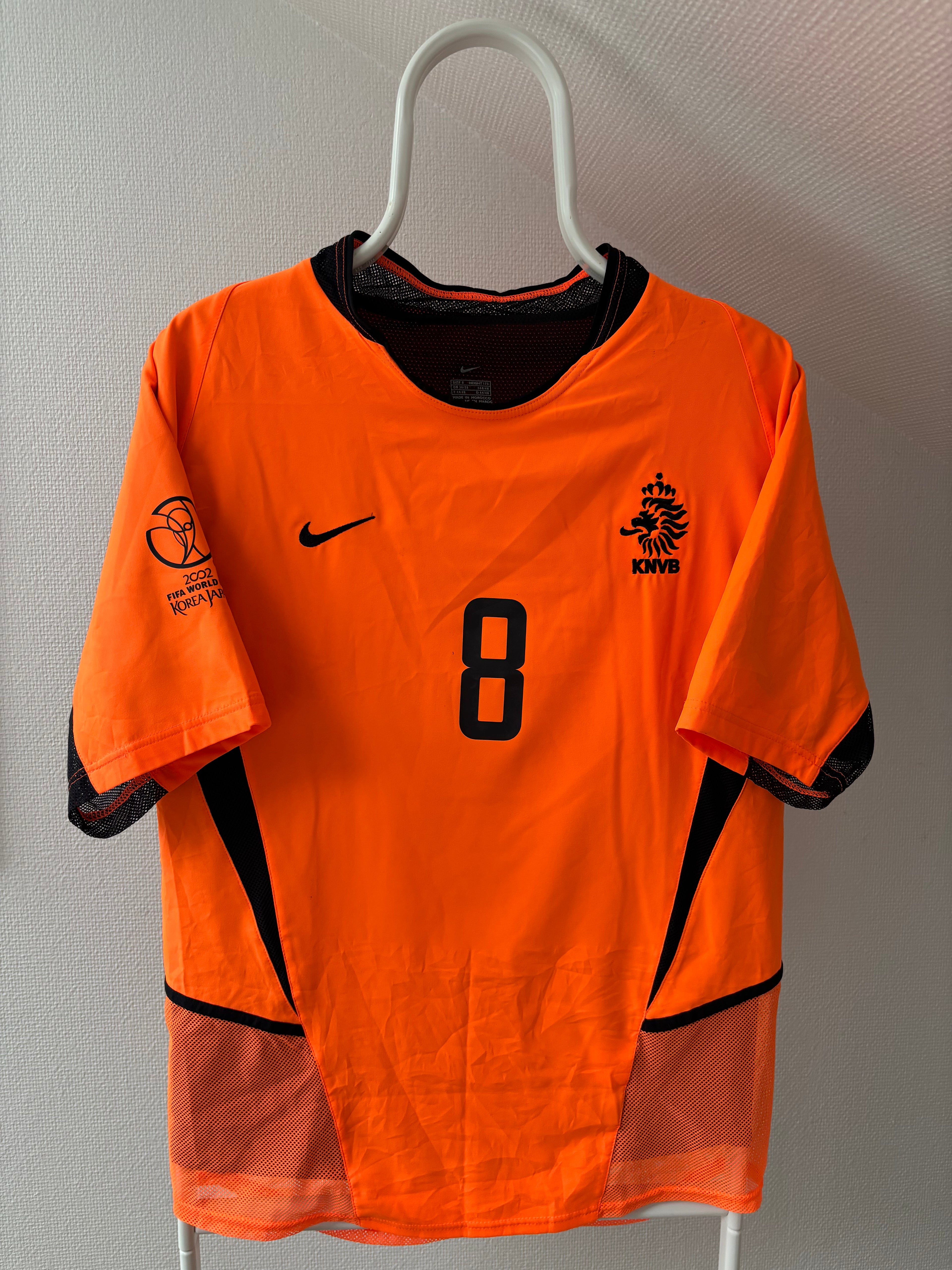 Davids Nederland 2002 Voetbalshirt - Vintage Player Issue Maat S
