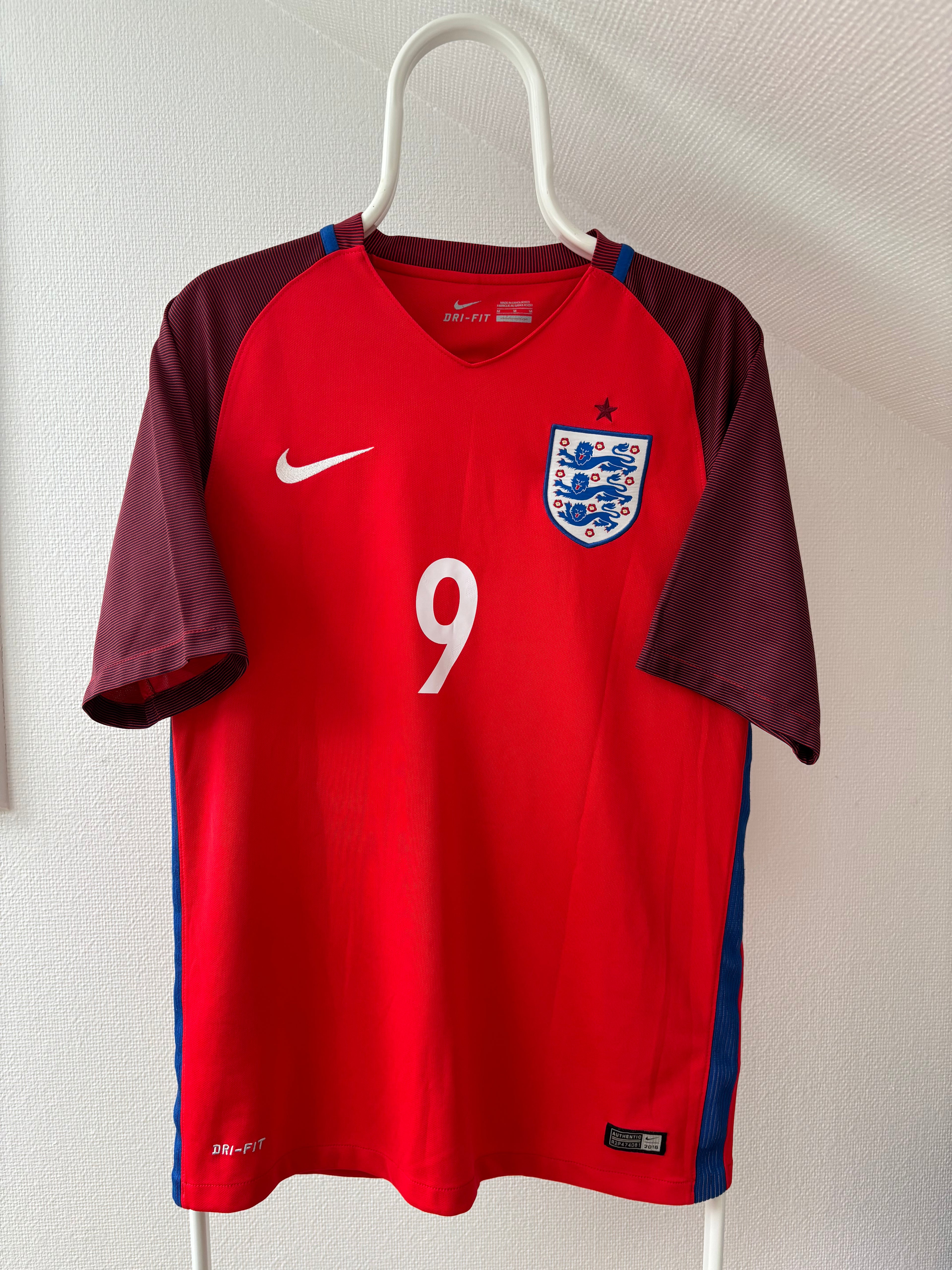 Kane England 2016 Fodboldtrøje - Original Vintage Fan version