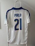 Pirlo Italië 2015 Voetbalshirt - Originele Vintage Maat L