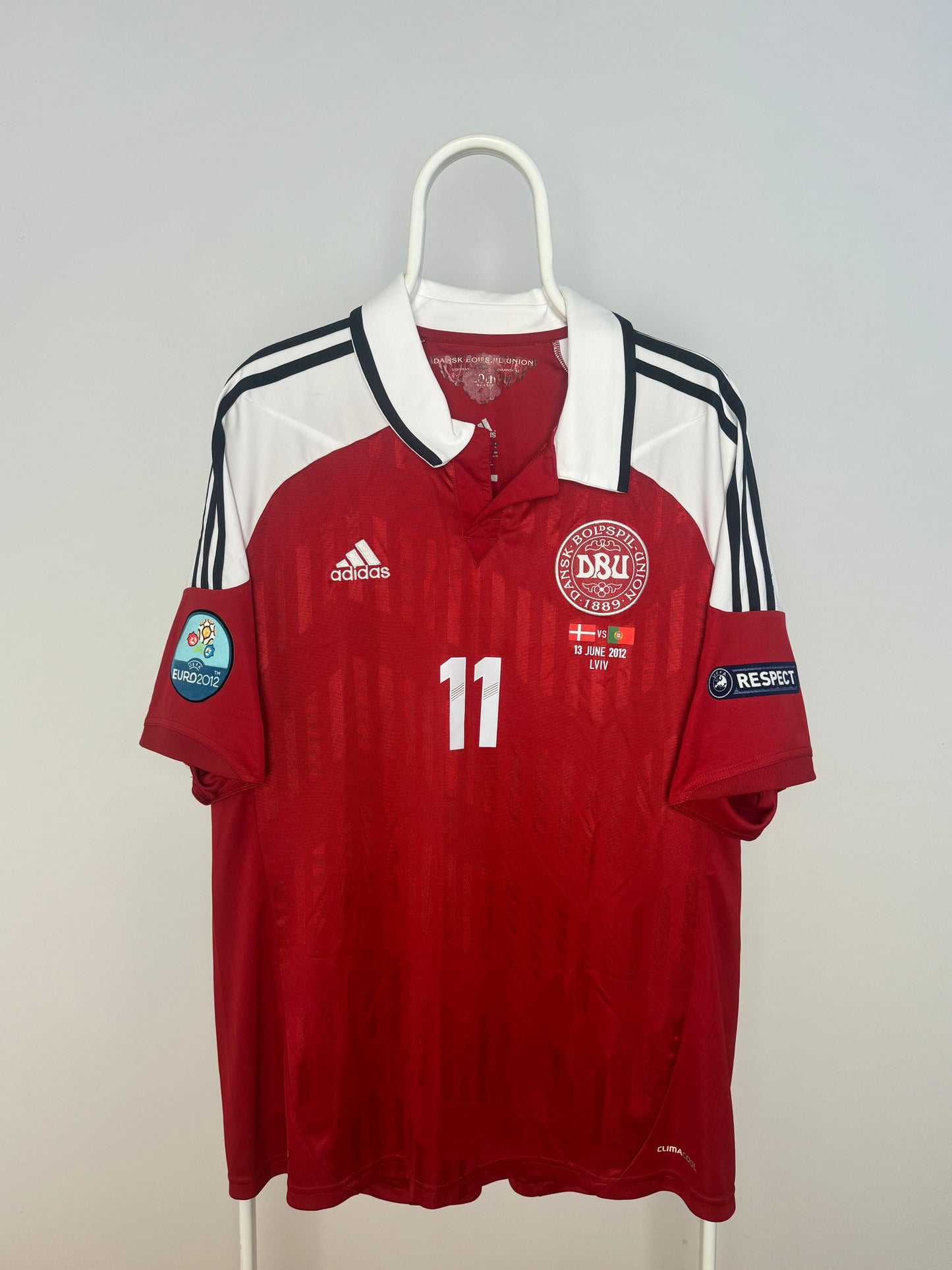 Nicklas Bendtner - Danmark 2012. Str XL