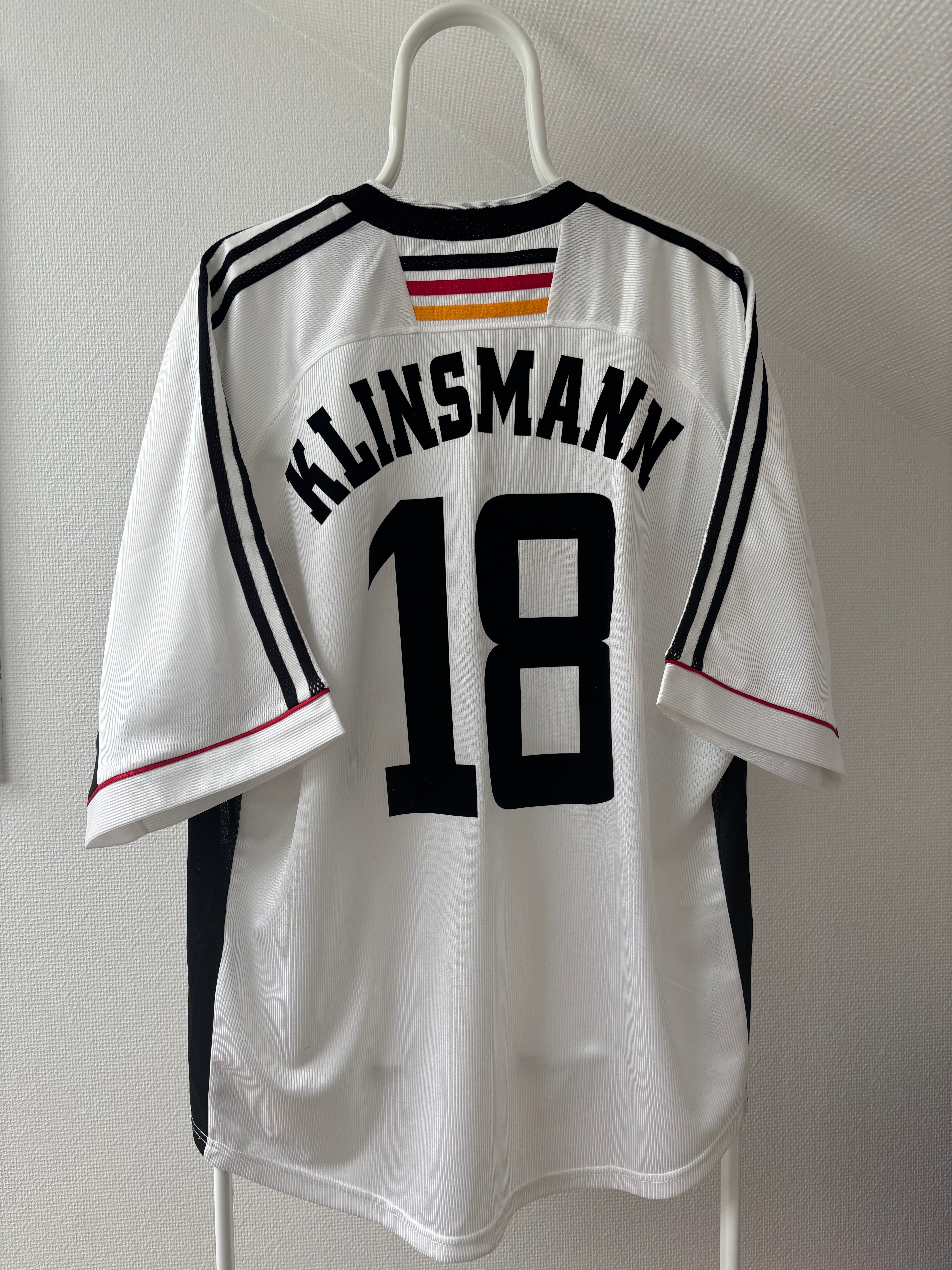 Jürgen Klinsmann - Tyskland 1998 FIFA World Cup – Original Vintage Fanversion - Str. XL