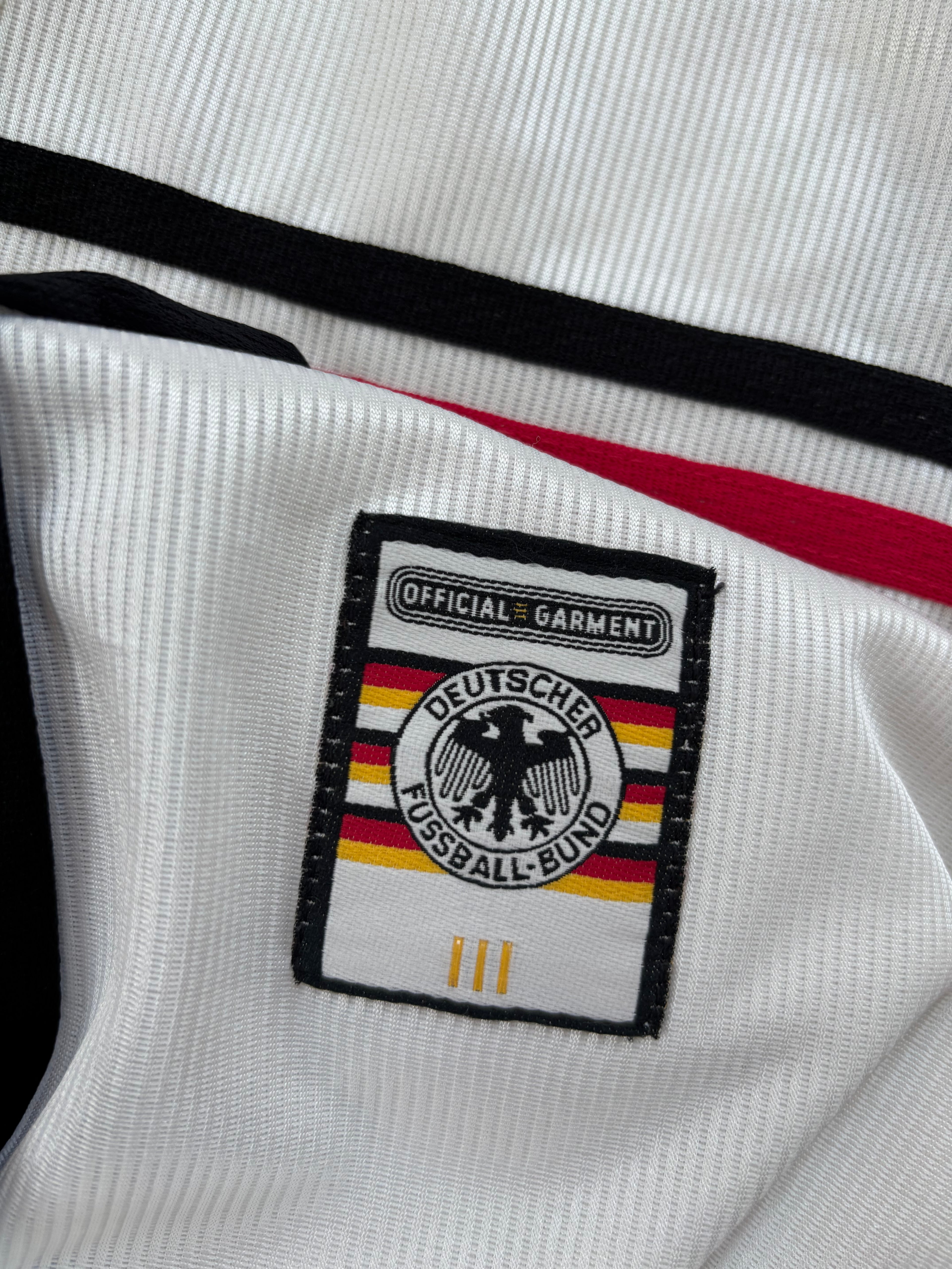 Jürgen Klinsmann - Tyskland 1998 FIFA World Cup – Original Vintage Fanversion - Str. XL