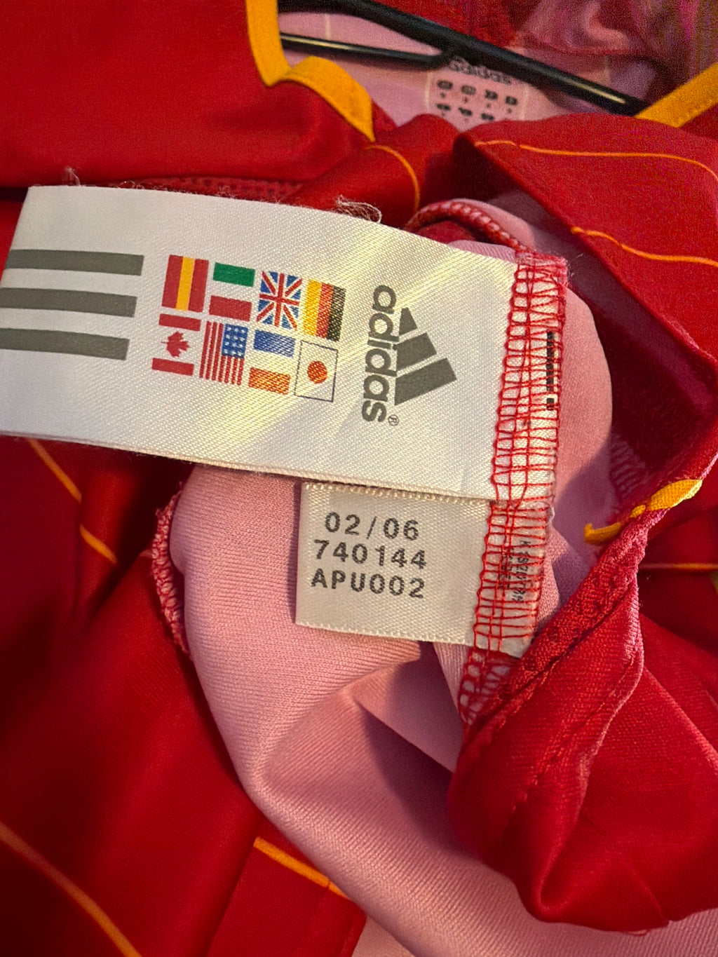 Sergio Ramos - Spanje 2006. Maat M