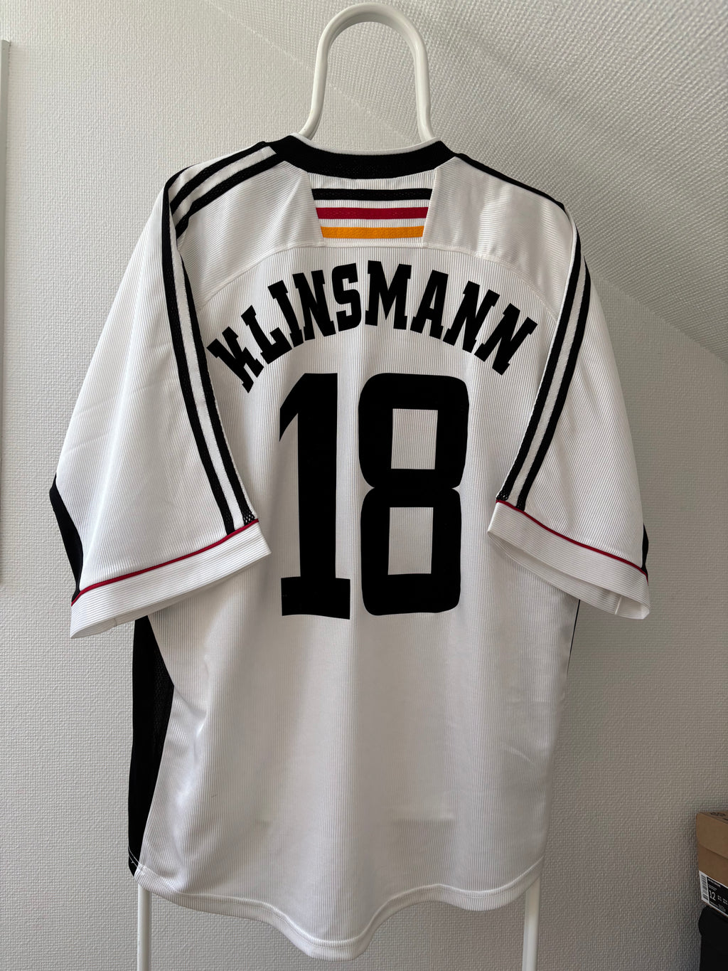 Jürgen Klinsmann - Tyskland 1998 FIFA World Cup – Original Vintage Fanversion - Str. XL
