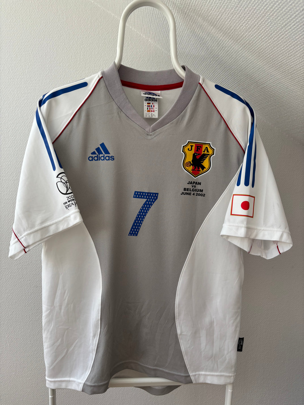 Nakata - Japan 2002 FIFA World Cup Away Jersey – Original Vintage Fanversion - Str. M