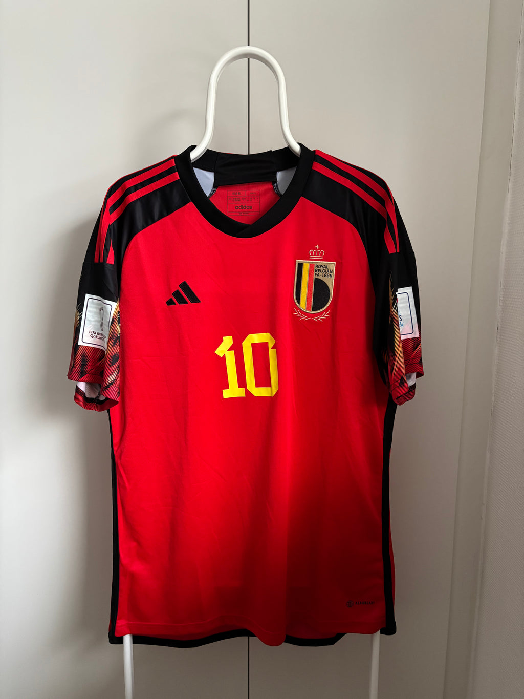 Eden Hazard - België 2022 - Wereldkampioenschap - Maat XL