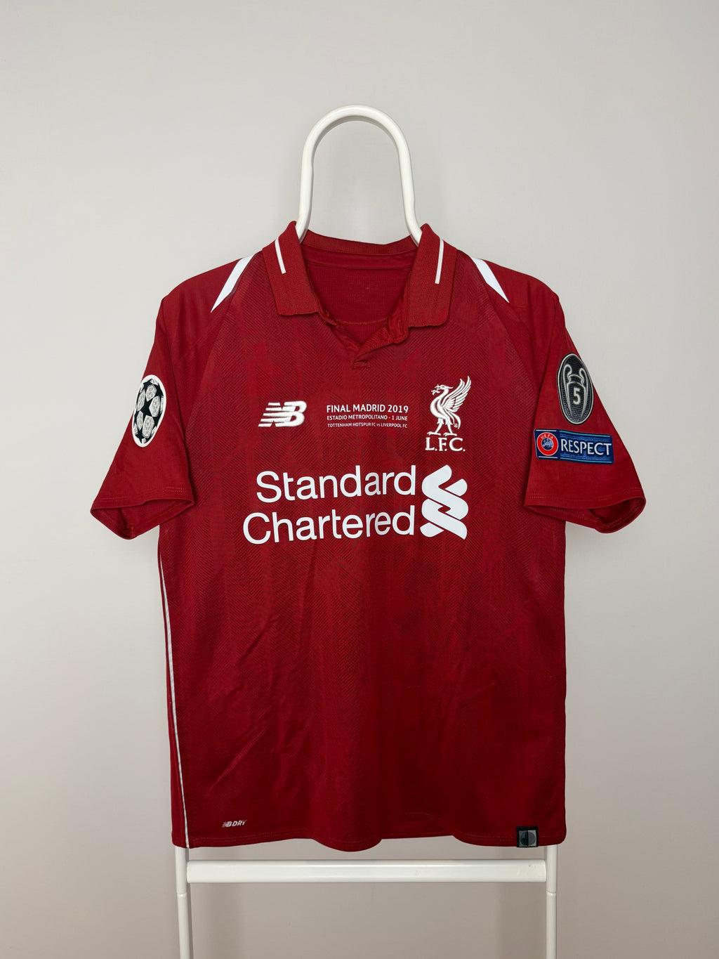 Virgil Van Dijk - Liverpool FC 2018/19. Maat M