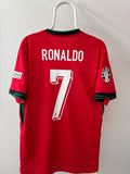 Ronaldo Portugal EURO 2024 Fodboldtrøje – Original Vintage Fanversion- Str. L