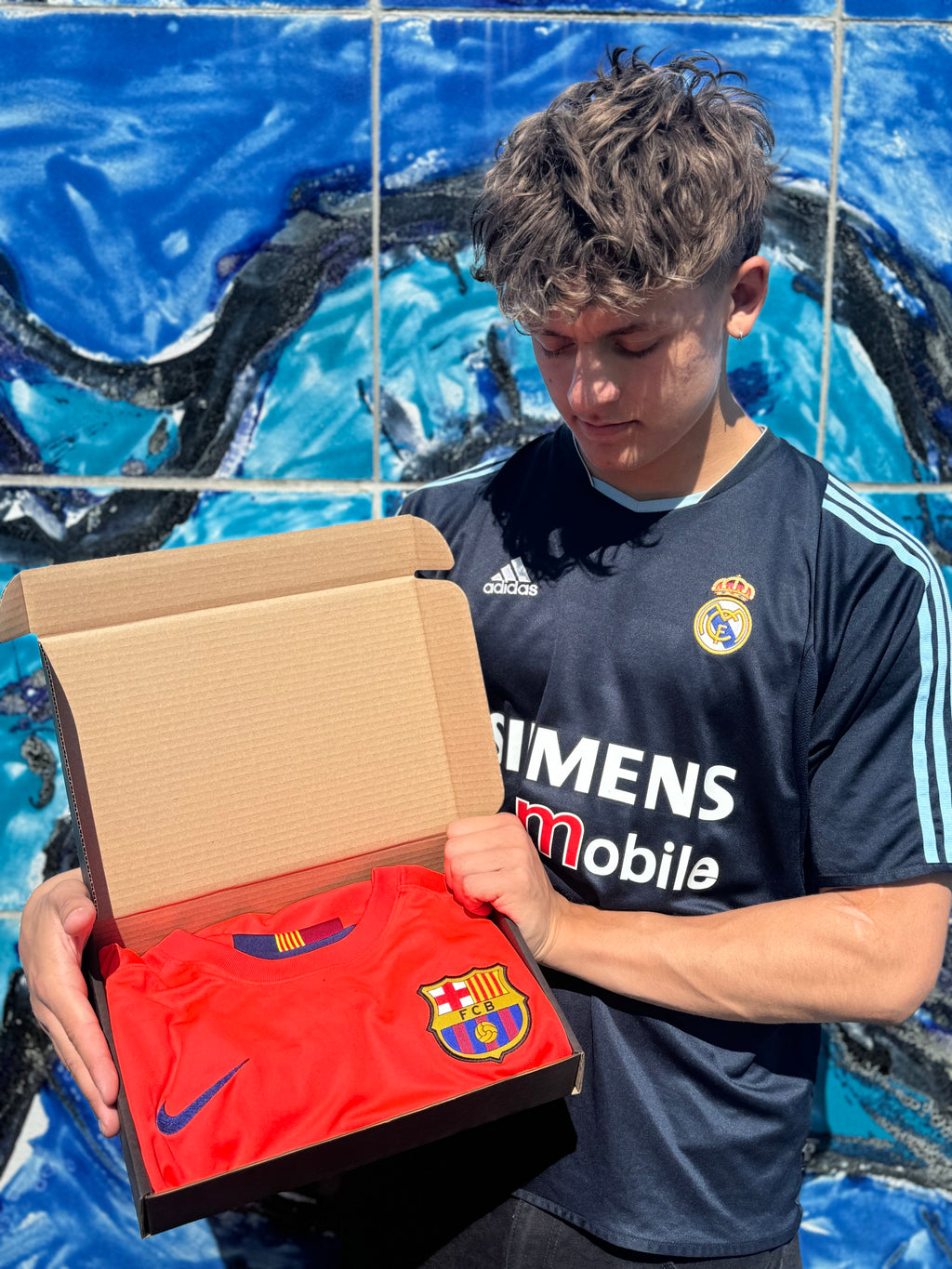 Mystery Box Voetbalshirt La Liga — Origineel Vintage