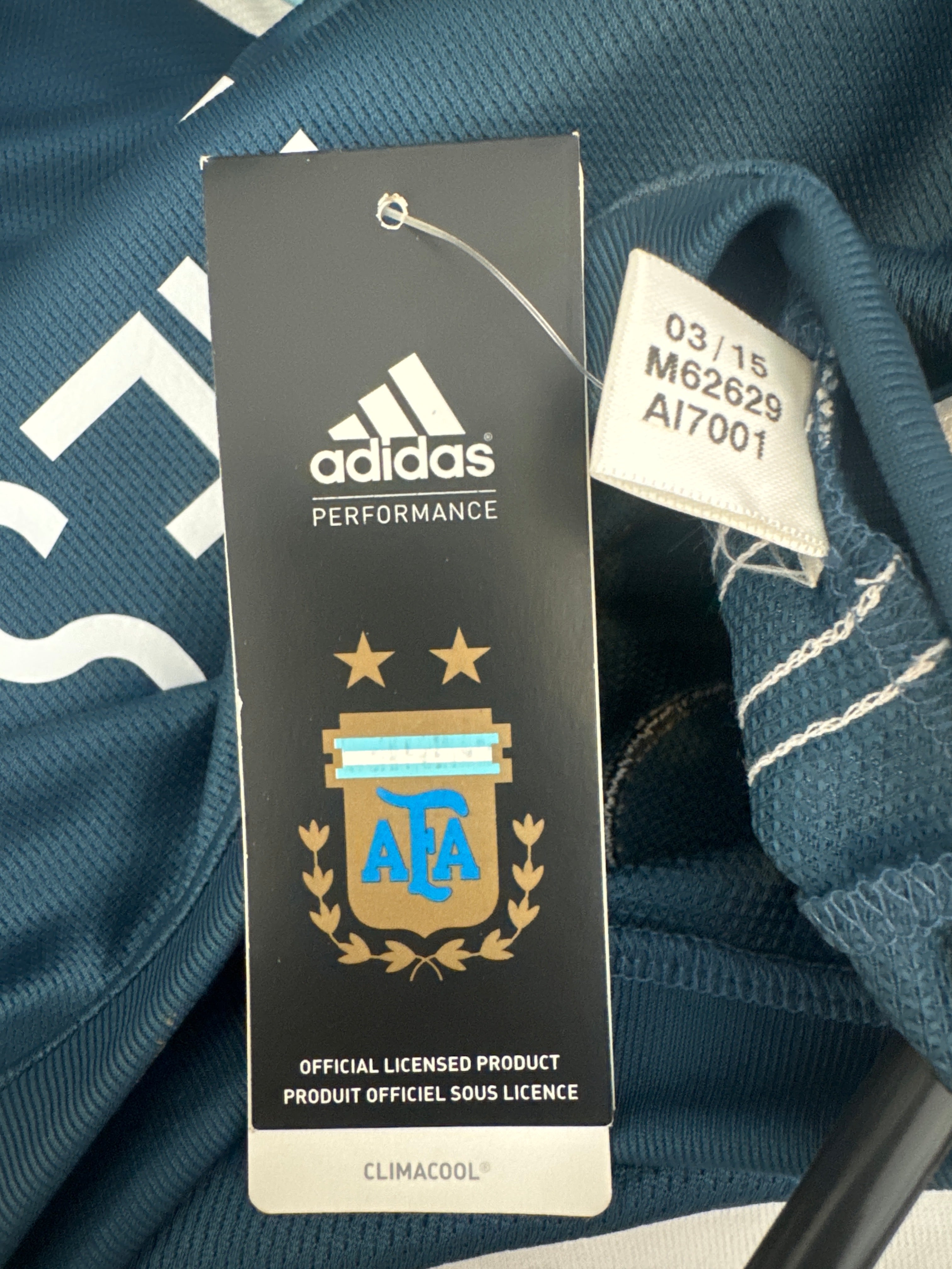 Lionel Messi - Argentinië 2015/17. Maat L