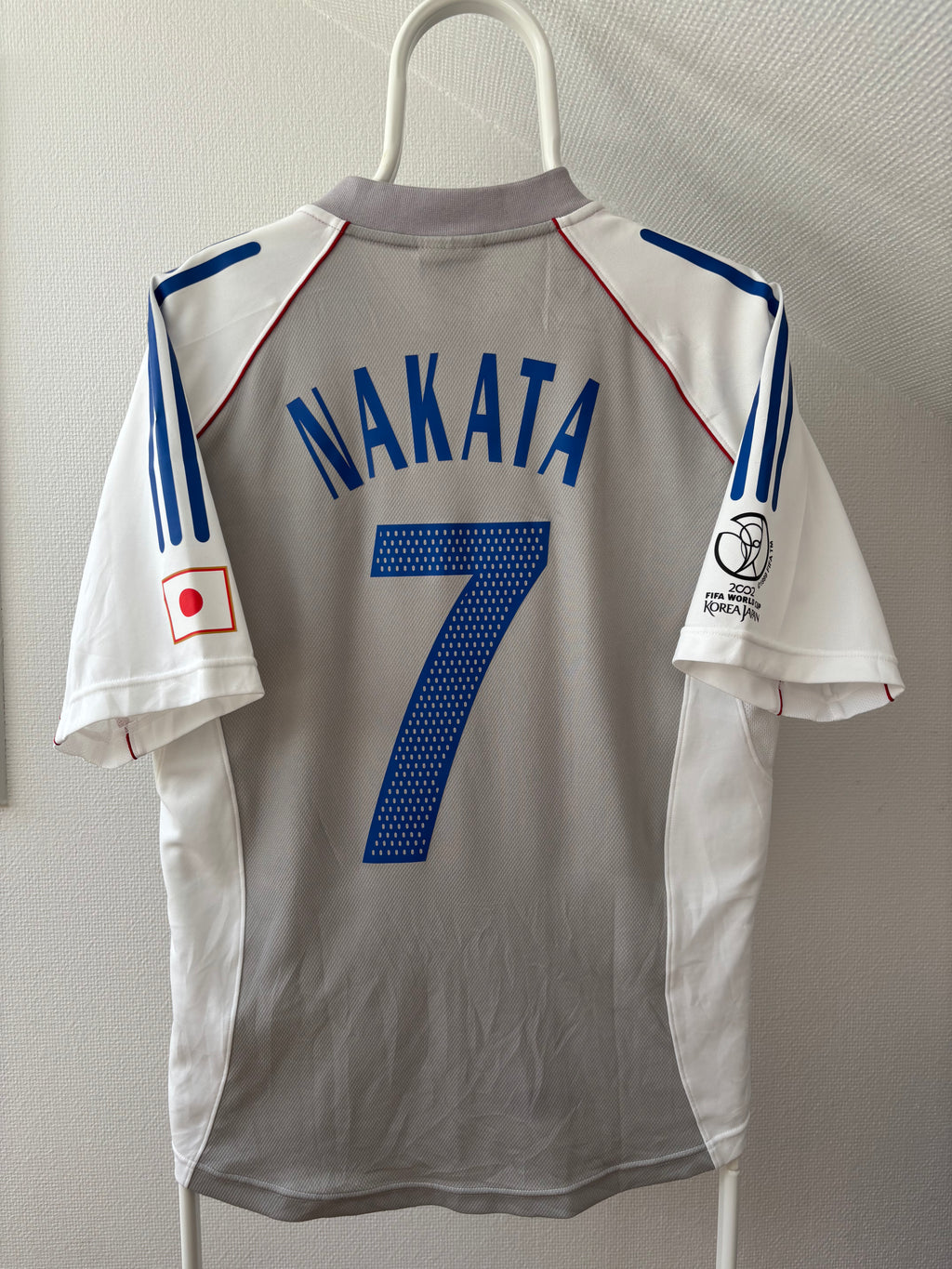 Nakata - Japan 2002 FIFA World Cup Away Jersey – Original Vintage Fanversion - Str. M