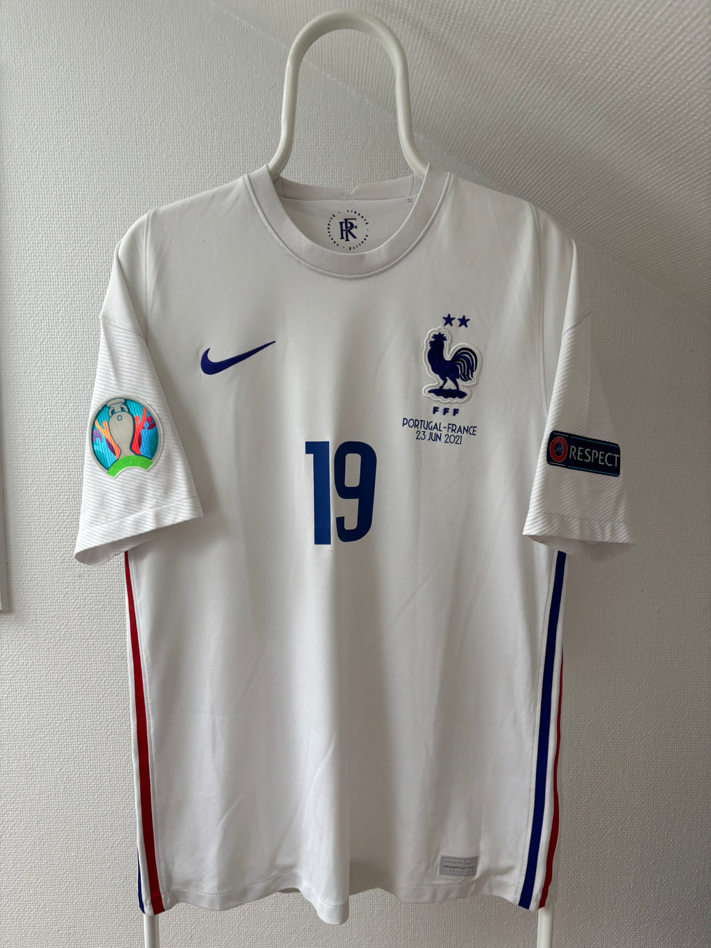 Karim Benzema France 2021 original vintage football jersey front view