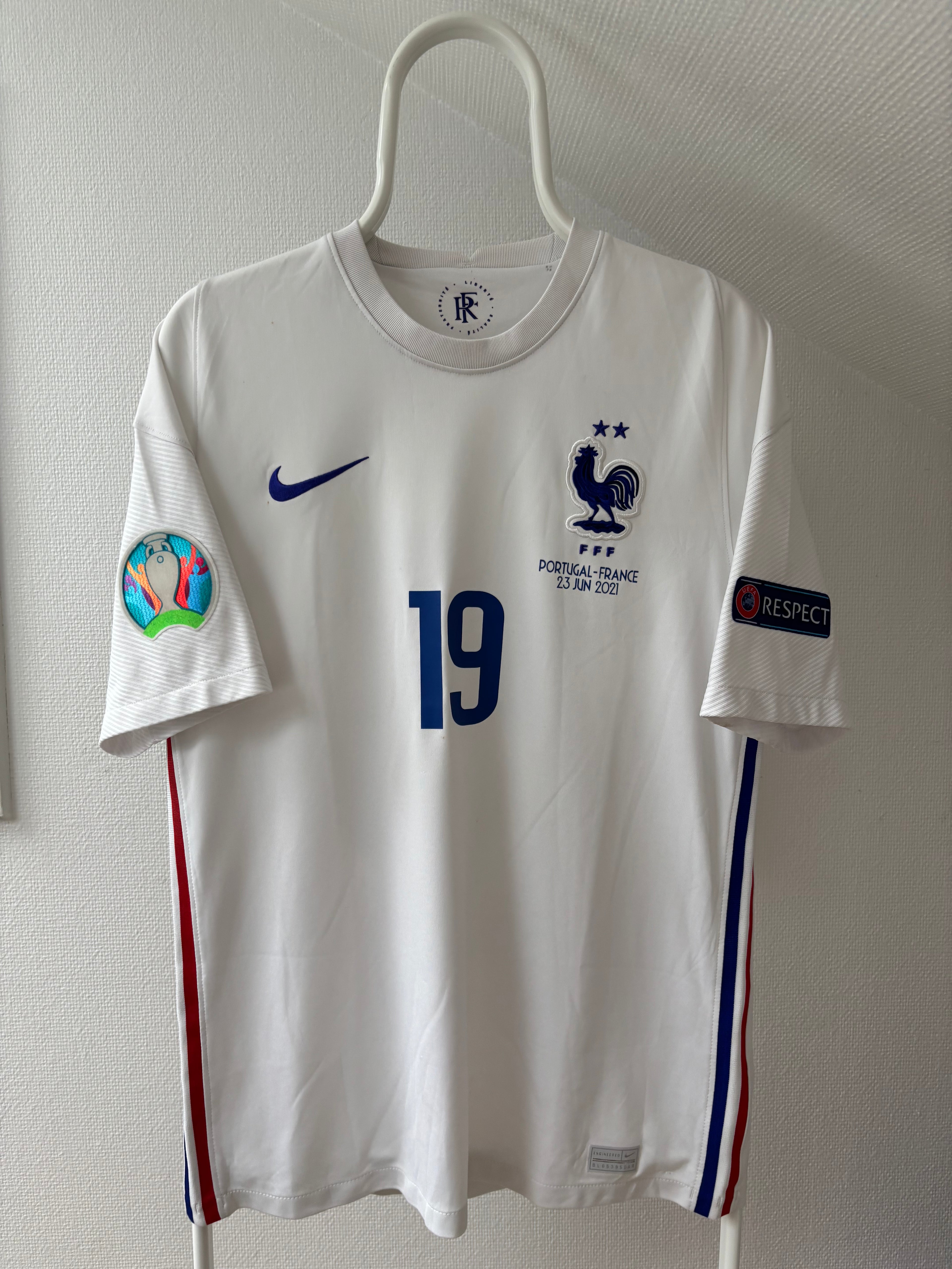 Karim Benzema France 2021 original vintage football jersey front view