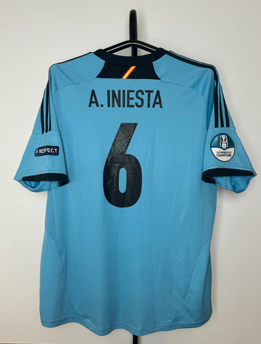 Andrés Iniesta - Spanien 2008. Str XXL