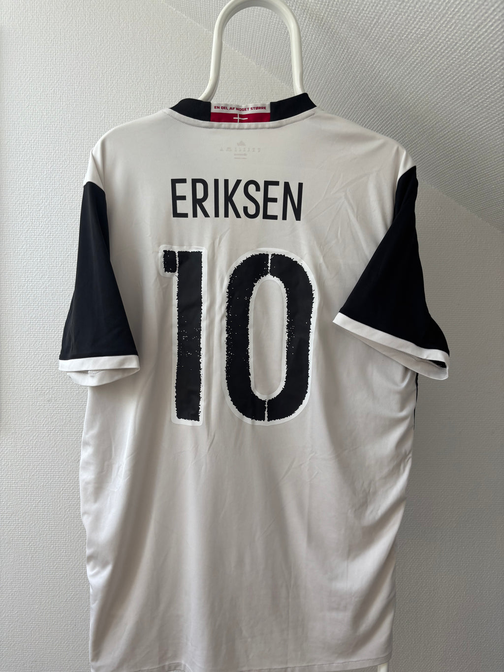 Eriksen - Danmark 2016 - Udebanetrøje – Original Vintage Fanversion - Str. XL